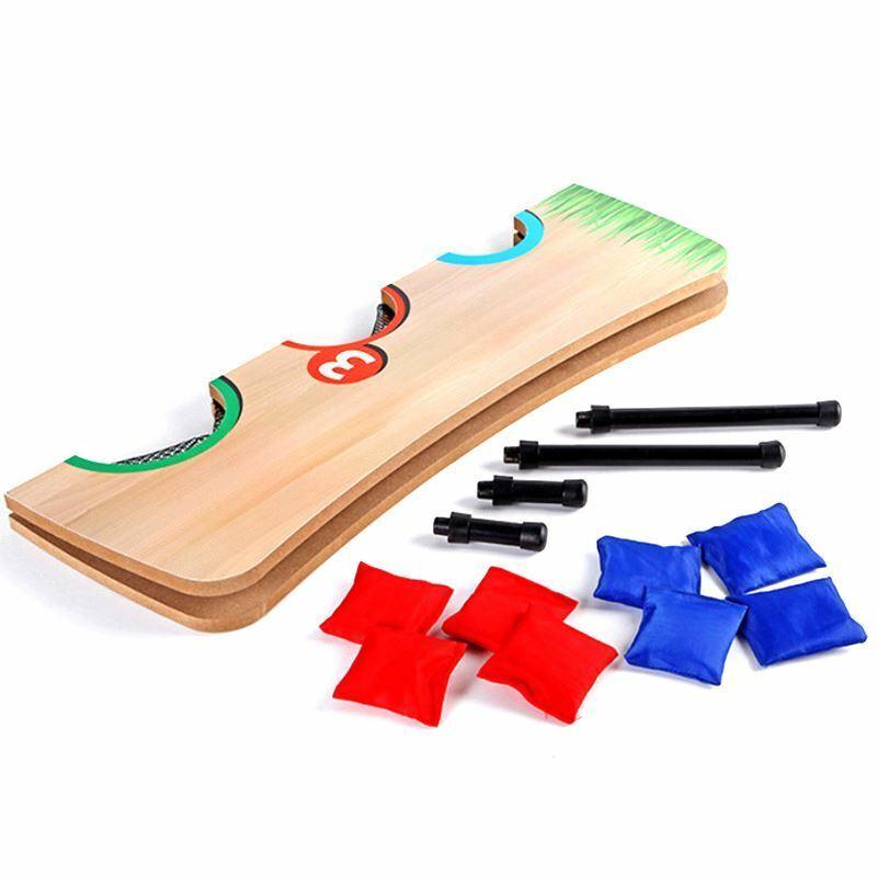 Corn Board Hole Sets UK - Kids Bean Bag Toss Game Set Family Garden Fun Sports & Outdoor - Tophatter Daily Deals