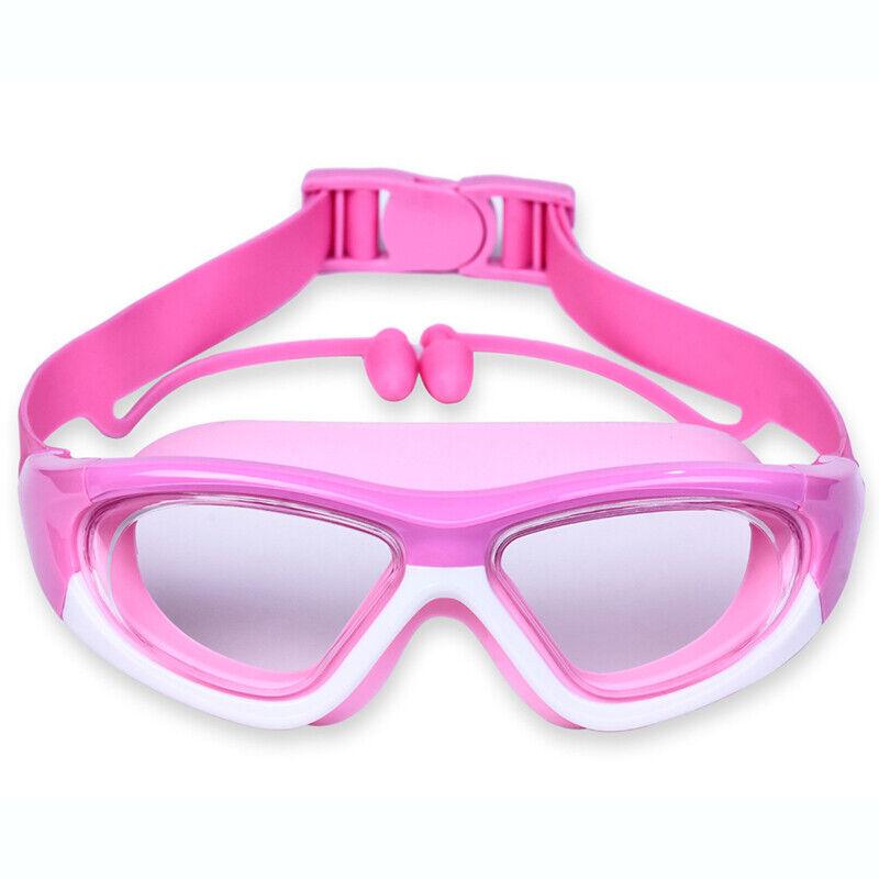 Swim Goggles Anti Fog - Kids Anti-Fog Swimming Goggles Pool Swim Adjustable Glasses Children Boys Girls Pink Earplug Attached Baby Health & Grooming Kits - Tophatter Daily Deals