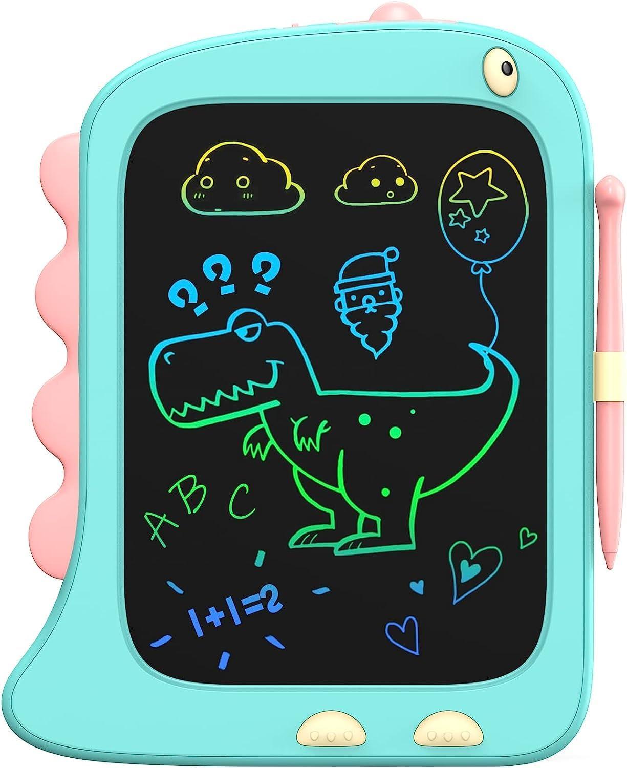 LCD Writing Tablet - 8.5 inch Kids Toys Doodle Board Drawing Pad for Kids 3-8 Year Old Boy Girl Blue Sports Toys - Tophatter Daily Deals