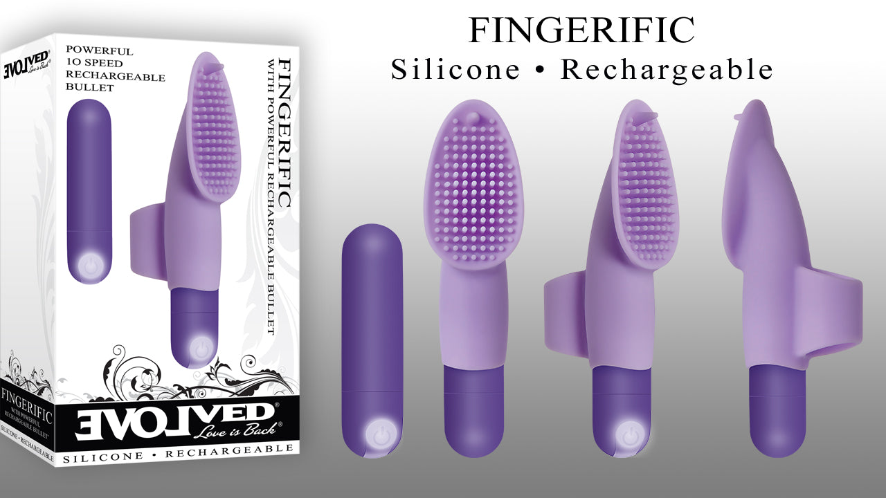 Evolved Fingerrific Finger Vibrator for Waterproof Clitoral Stimulation > Vibrators > Finger Vibrators - Tophatter Daily Deals