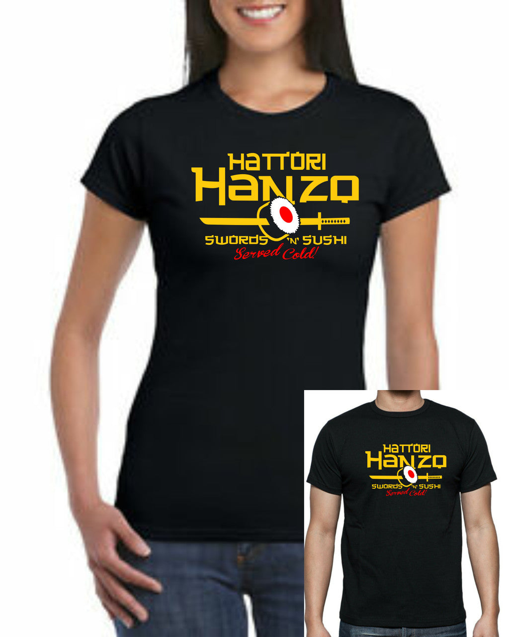 Kill Bill - Swords N Sushi T-Shirt - Tophatter Daily Deals