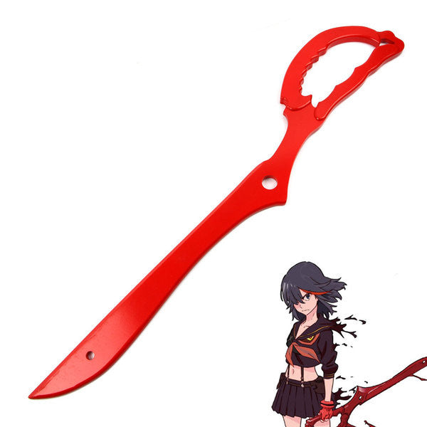 Kill La Kill - Ryuku Matoi Rending Scissors (Cosplay Safe Wood) Cosplay Prop - Tophatter Daily Deals