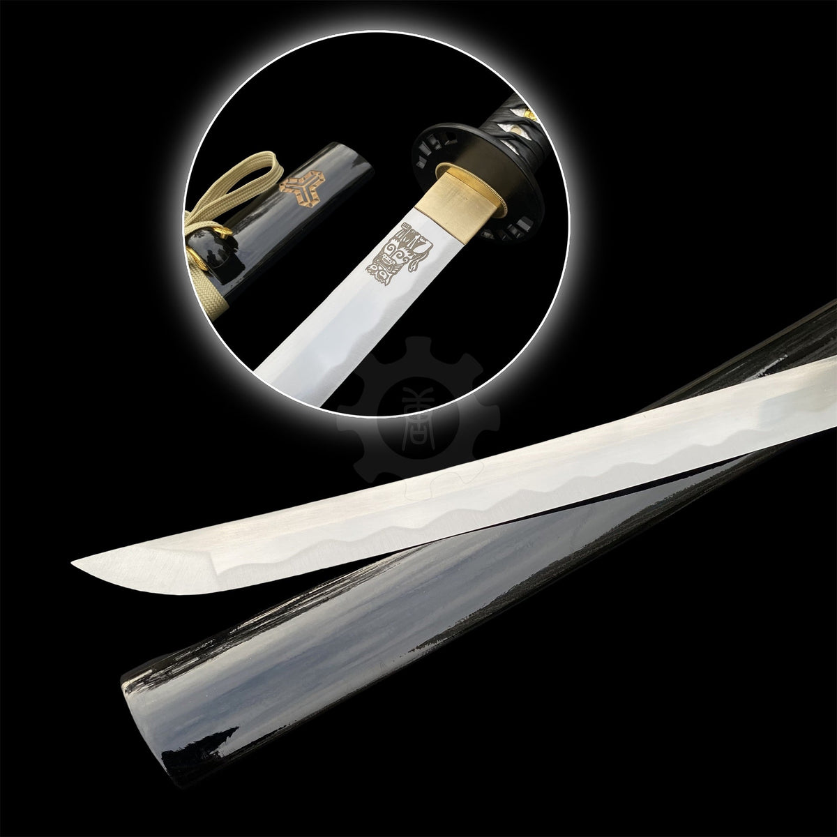 IRL Uma Thurman Katana Carbon Steel Samurai Sword - Tophatter Daily Deals