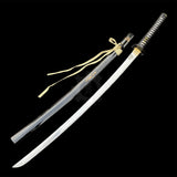 IRL Uma Thurman Katana Carbon Steel Samurai Sword Unedged (Blunt) - Tophatter Daily Deals