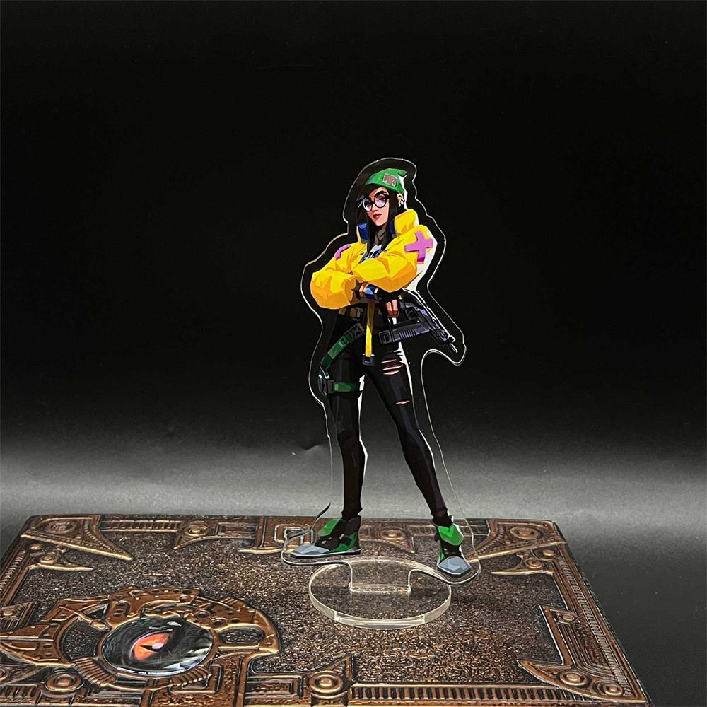 Customized Hot Game Characters 3D Acrylic Display Board Killjoy - Tophatter Daily Deals