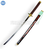 Foxfire Kin'emon's "Sukesan / Kakusan" Katana (Kinemon Sword - Wood) Anime Sword - Tophatter Daily Deals