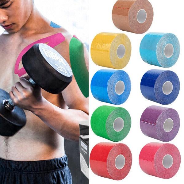 Face Tape for Wrinkles - Facelift Tape UK - Kinesiology Tape For Face V Line Neck Eyes Lifting Wrinkle Remover Sticker Exercise & Fitness - Tophatter Daily Deals