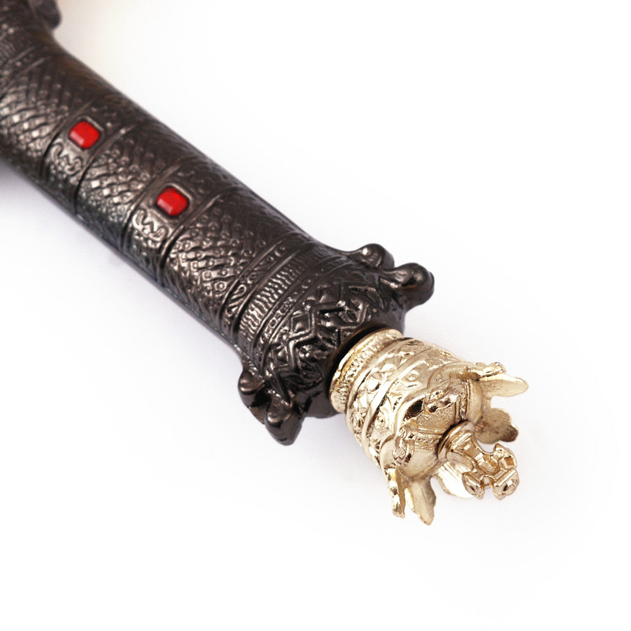 King Arthur Excalibur Gold Damascus Steel Sword Swords - Tophatter Daily Deals