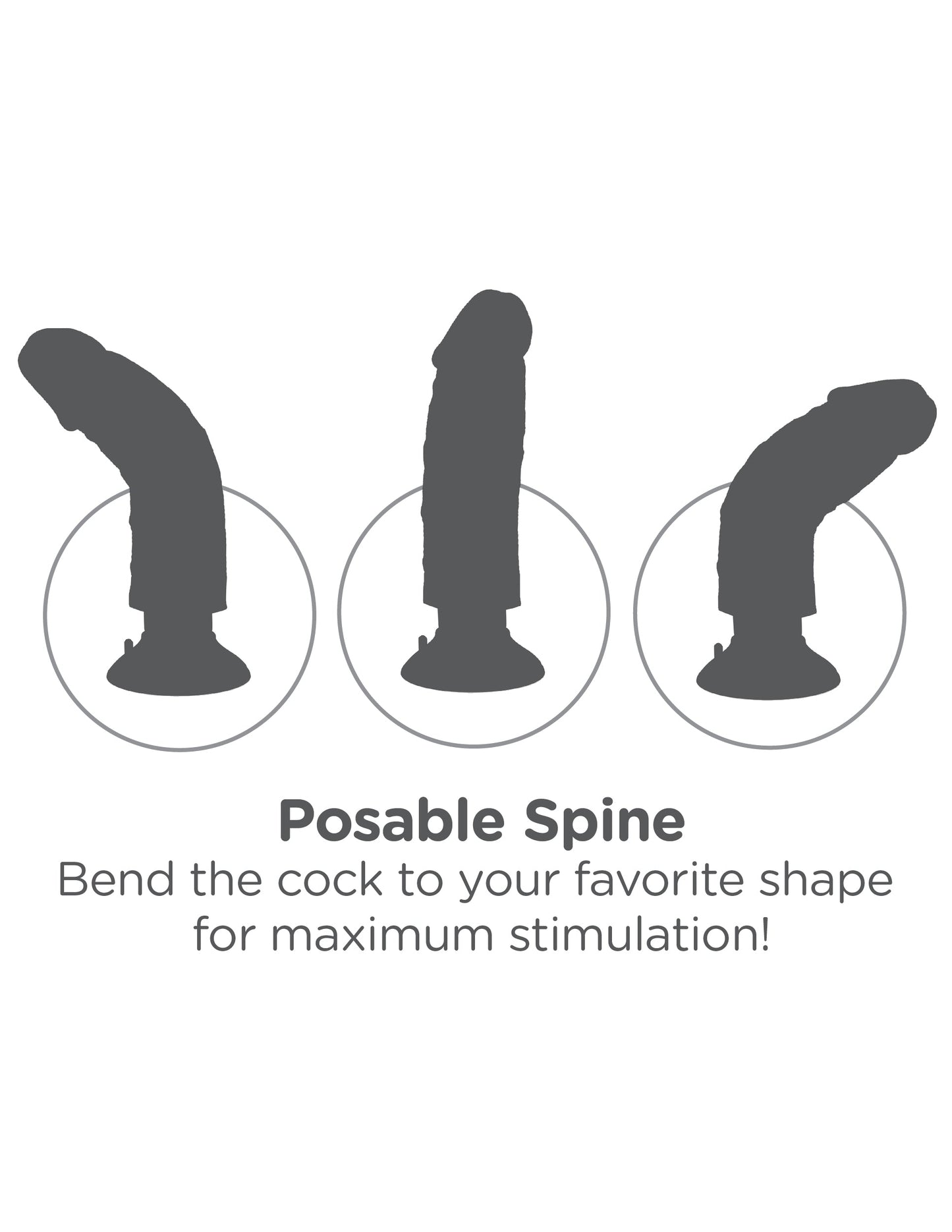 King Cock 7 Inch Vibrating Cock 17.8 Centimeter Vibrating Dong > Vibrators > Realistic Vibrators - Tophatter Daily Deals