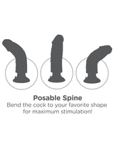 King Cock 7 Inch Vibrating Cock 17.8 Centimeter Vibrating Dong > Vibrators > Realistic Vibrators - Tophatter Daily Deals