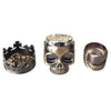 Crowned Skull Herb Grinder King Skull Tobacco Mill - 2 Colors Smoking Accessories - Tophatter Daily Deals
