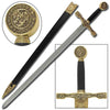 King Arthur Excalibur Replica Longsword - Gold - TOPHATTER'S ARMORY DEALS Collectible Weapons - Tophatter Daily Deals