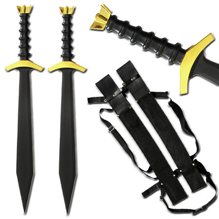 King Arthur Lancelot Twin Viking Sword Set - Tophatter's Army Products & Self Defense Collectible Weapons - Tophatter Daily Deals