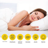 King Size Electric Blankets - 3 Heat Settings Single Double King Size Super Soft Cosy Fleece Blanket Blankets - Tophatter Daily Deals