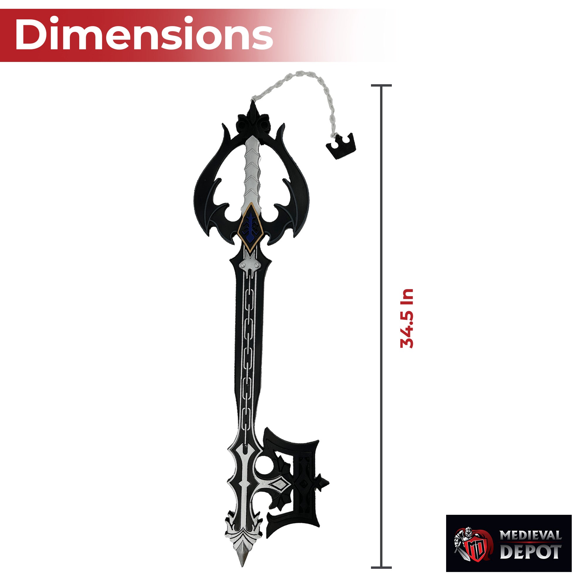 Kingdom Hearts Foam Oblivion Keyblade Foam Products - Tophatter Daily Deals
