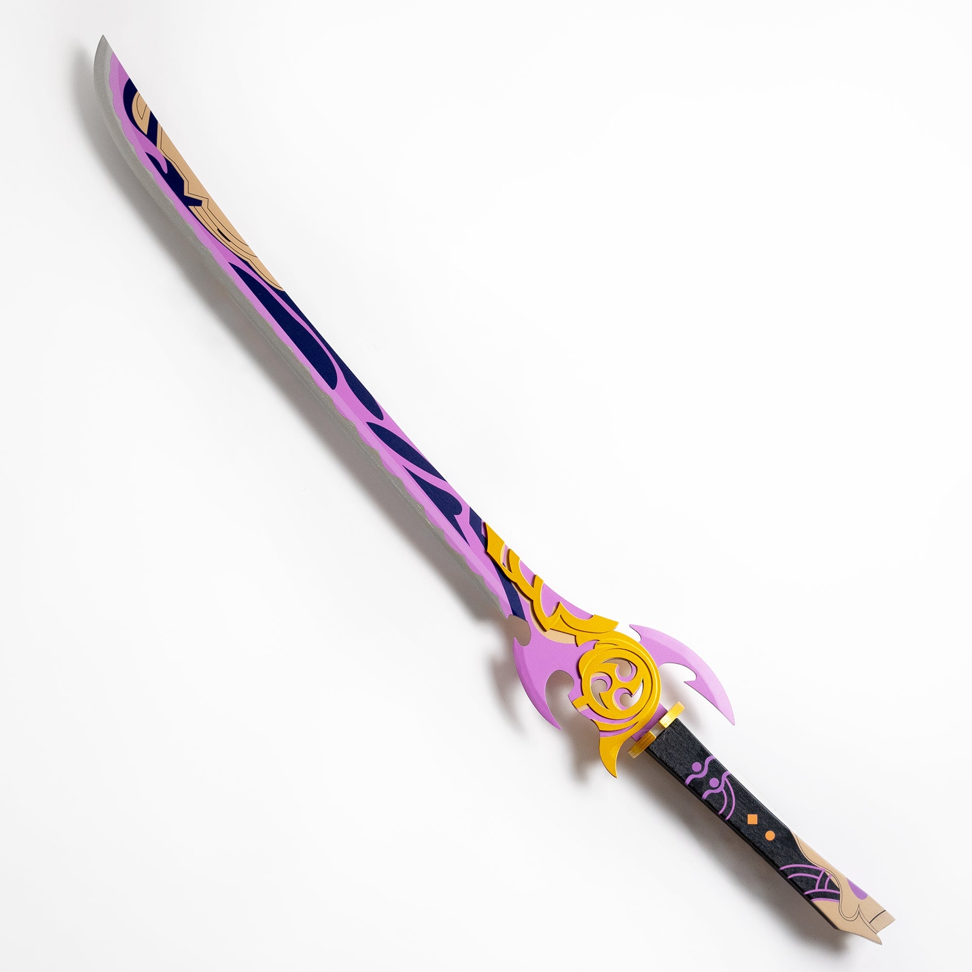 Kamisato Ayaka's "Kirigiri no Kaikou" Mistsplitter Reforged (wood) Video Game Sword - Tophatter Daily Deals