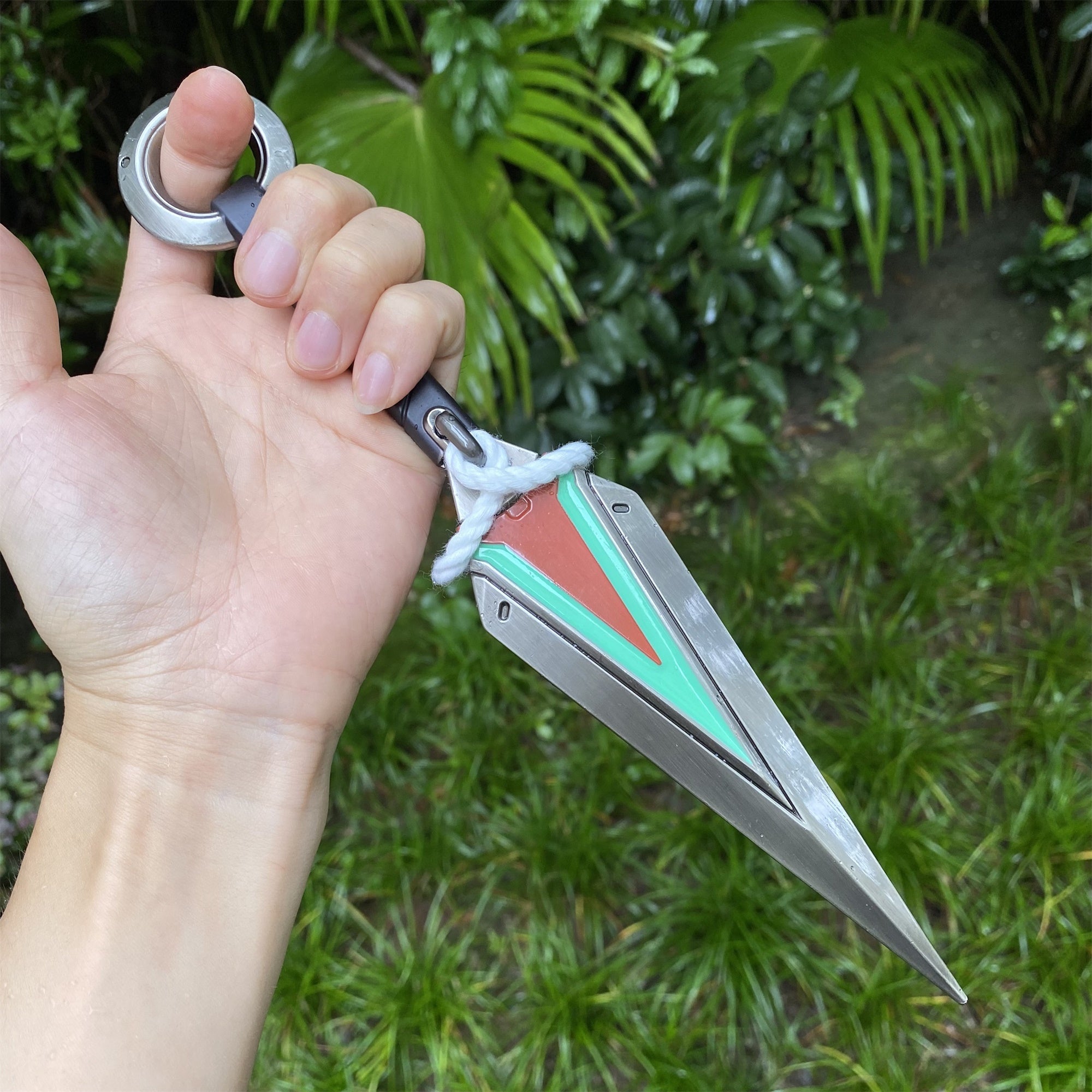 IRL OW2 Kiriko Kunai Metal Replica-Blunt Blade Version - Tophatter Daily Deals