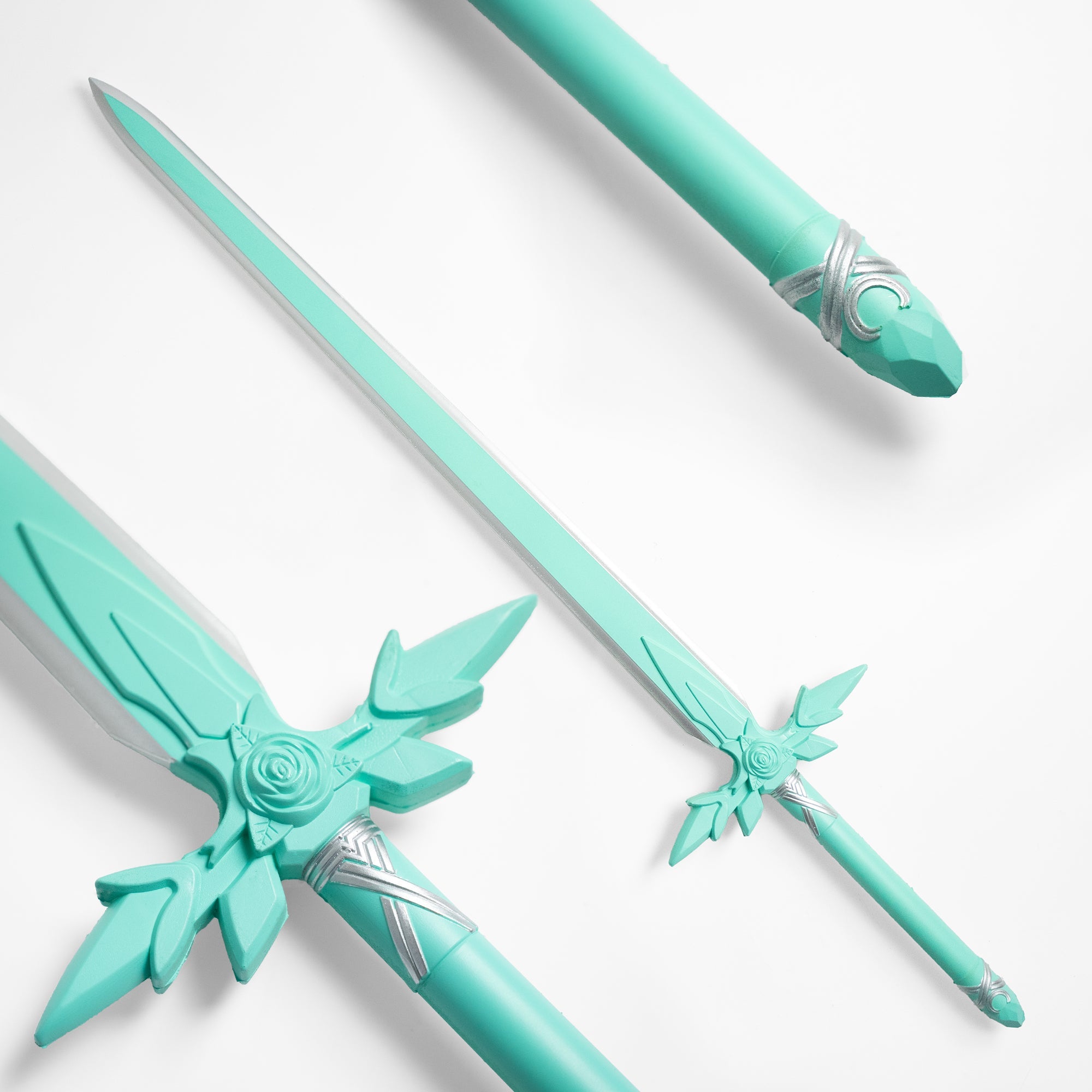 Kirito and Eugeo's "Blue Rose Sword" (High Density Foam) Anime Sword - Tophatter Daily Deals