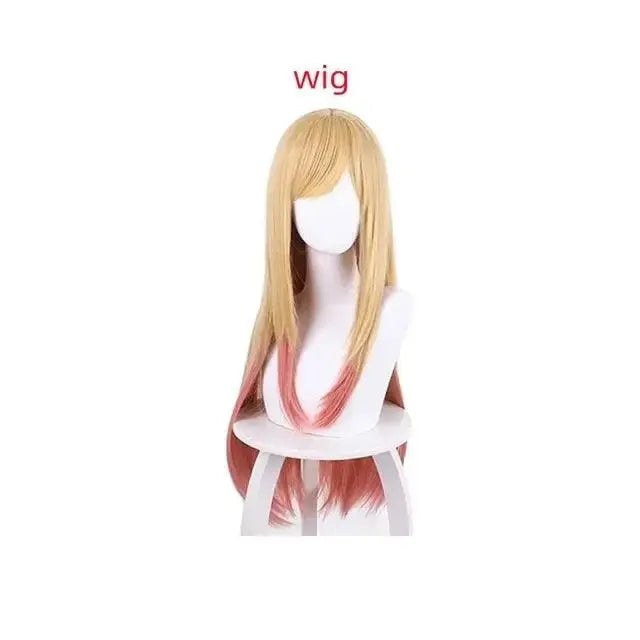 Kitagawa Marin Cosplay Anime My Dress Up Darling Kitagawa Marin Cosplay Costume Dresses School Uniform Wig Earrings Suit Girls style3 - Tophatter Daily Deals
