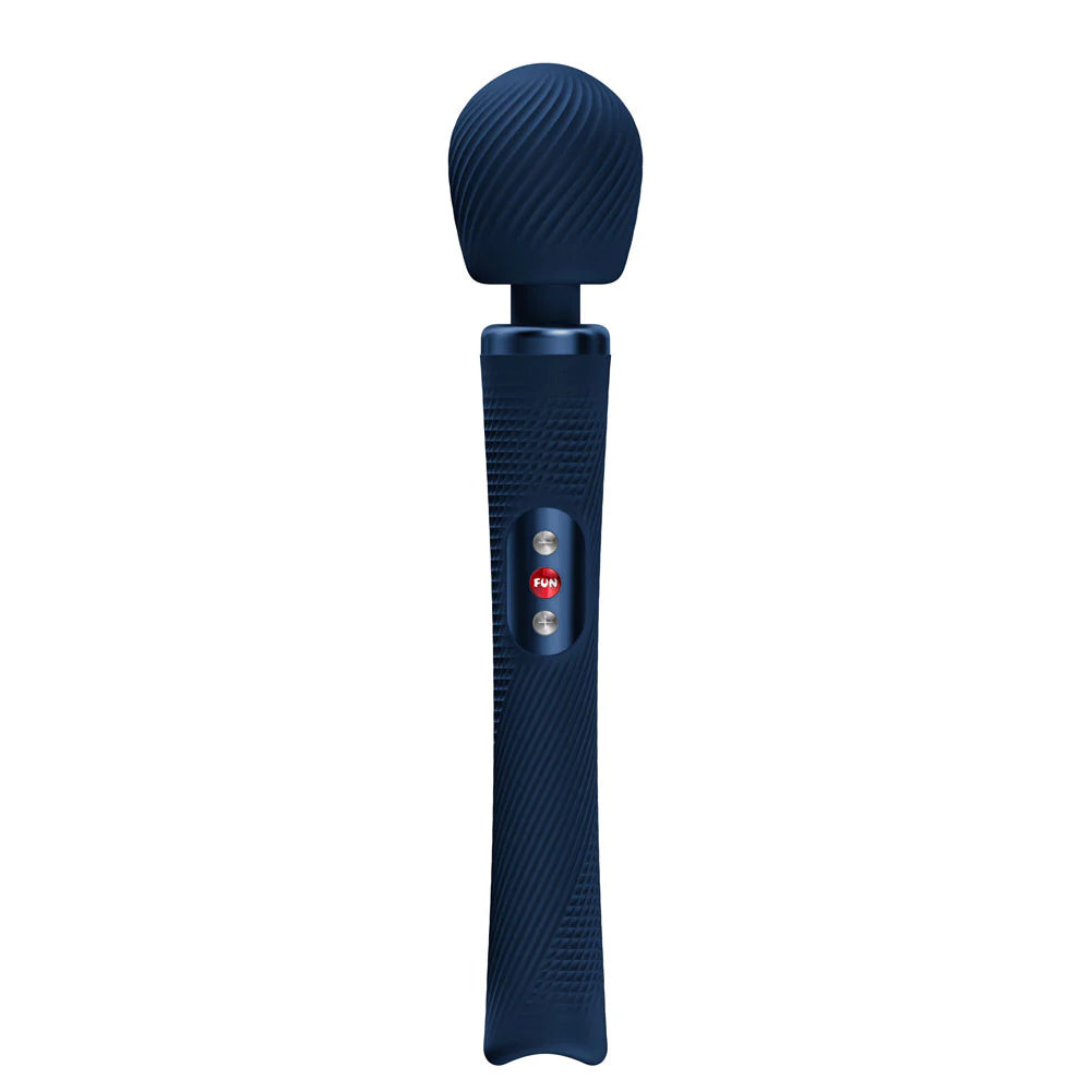Fun Factory VIM (Nightblue) – USB-C Rechargeable Rumbling Massage Wand > Sex Toys > Massage Wands - Tophatter Daily Deals