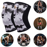 Compressor Knee Sleeve - Knee Sleeve Pair Power Lifting Support Brace Protector Weight Lifting Exercise & Fitness - Tophatter Daily Deals