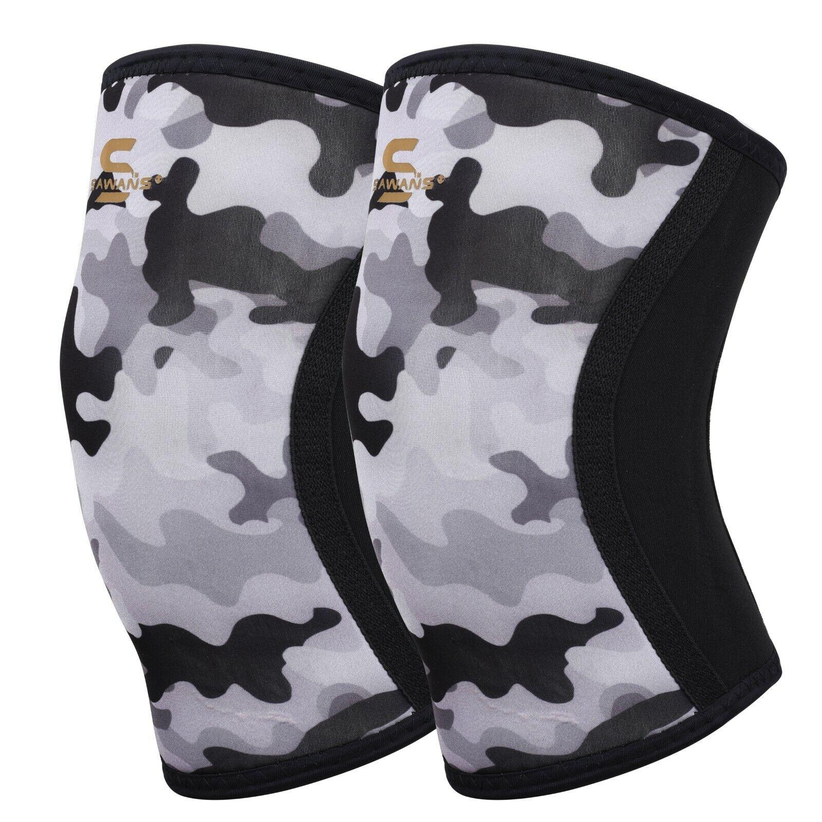 Compressor Knee Sleeve - Knee Sleeve Pair Power Lifting Support Brace Protector Weight Lifting S Exercise & Fitness - Tophatter Daily Deals