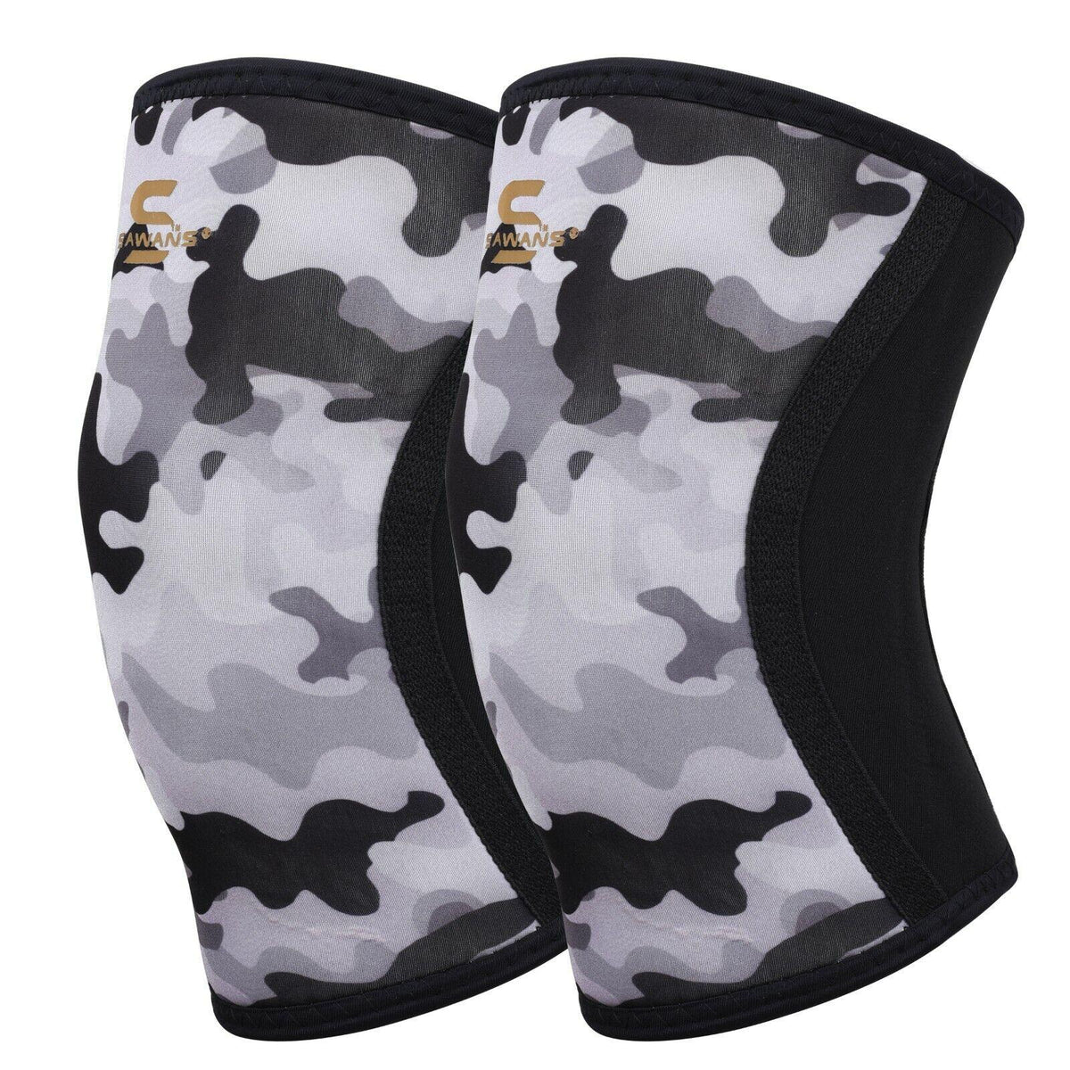 Compressor Knee Sleeve - Knee Sleeve Pair Power Lifting Support Brace Protector Weight Lifting S Exercise & Fitness - Tophatter Daily Deals