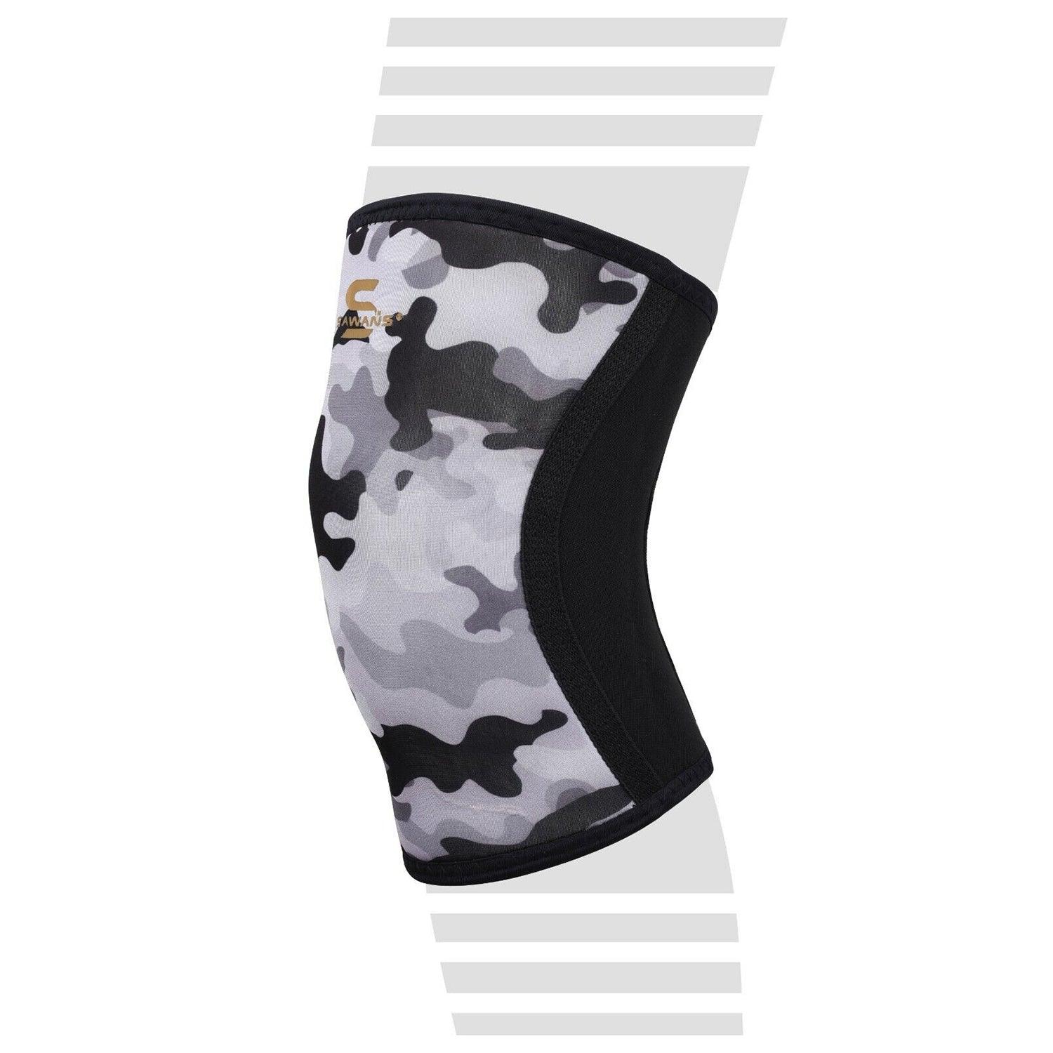 Compressor Knee Sleeve - Knee Sleeve Pair Power Lifting Support Brace Protector Weight Lifting Exercise & Fitness - Tophatter Daily Deals