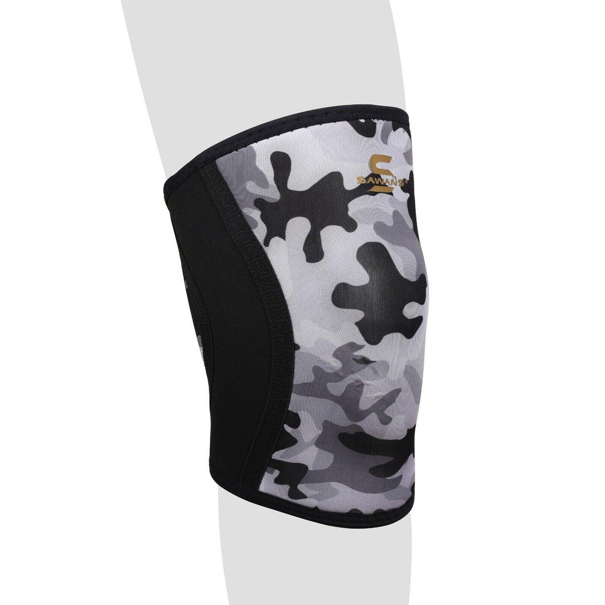 Compressor Knee Sleeve - Knee Sleeve Pair Power Lifting Support Brace Protector Weight Lifting Exercise & Fitness - Tophatter Daily Deals