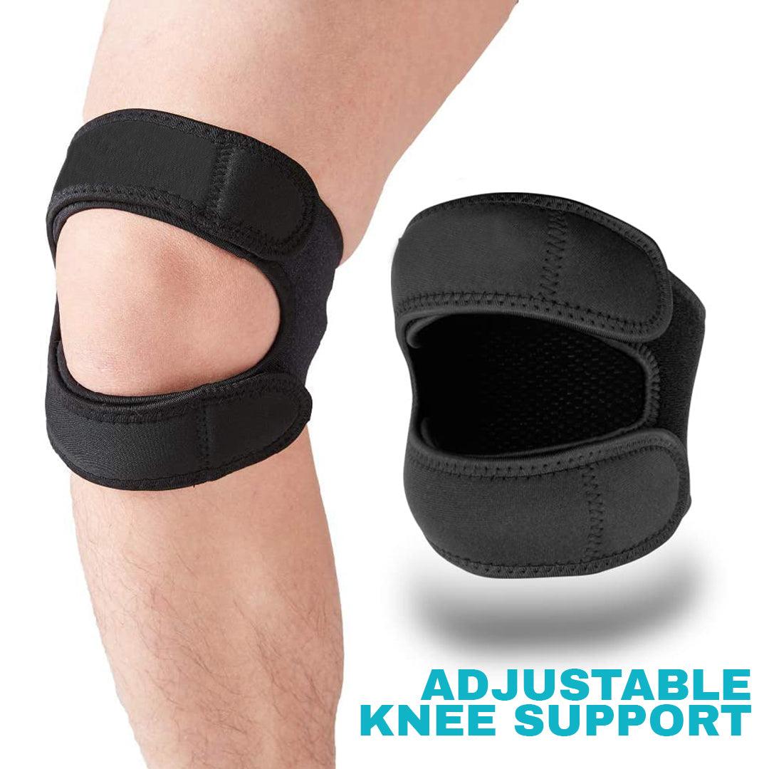 Patella Knee Strap - Knee Support Tendon Straps Running Sports Pain Neoprene Brace Arthritis Exercise & Fitness - Tophatter Daily Deals