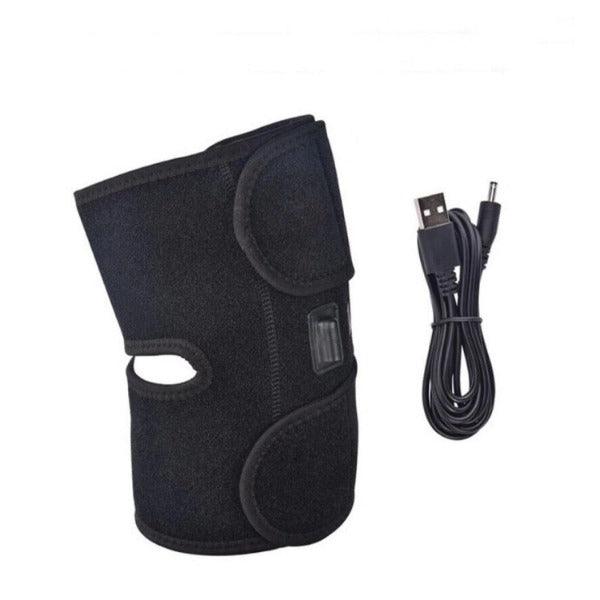 Heated Knee Brace - Heated Knee Brace Wrap Support | Electric Therapeutic Heating Pad W/Rechargable 7.4V 2600Mah Battery for Joint Pain Relief Health & Beauty - Tophatter Daily Deals