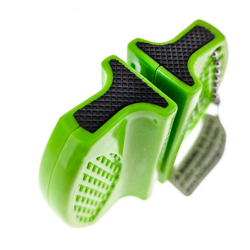 2-Step Knife Sharpener Ceramic and Carbide Sharpening Tool - asst. Knife-Accessory - Tophatter Daily Deals