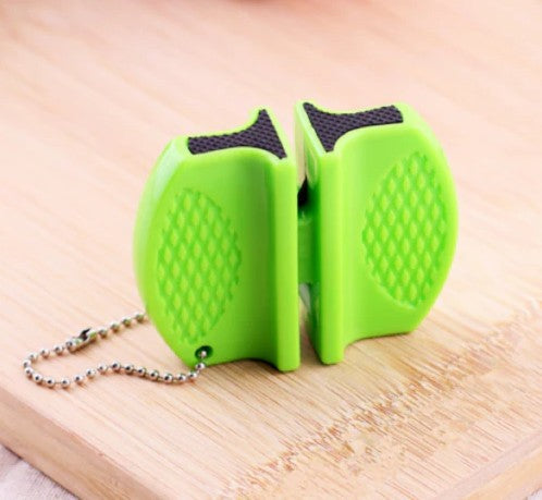 2-Step Knife Sharpener Ceramic and Carbide Sharpening Tool - asst. Knife-Accessory - Tophatter Daily Deals