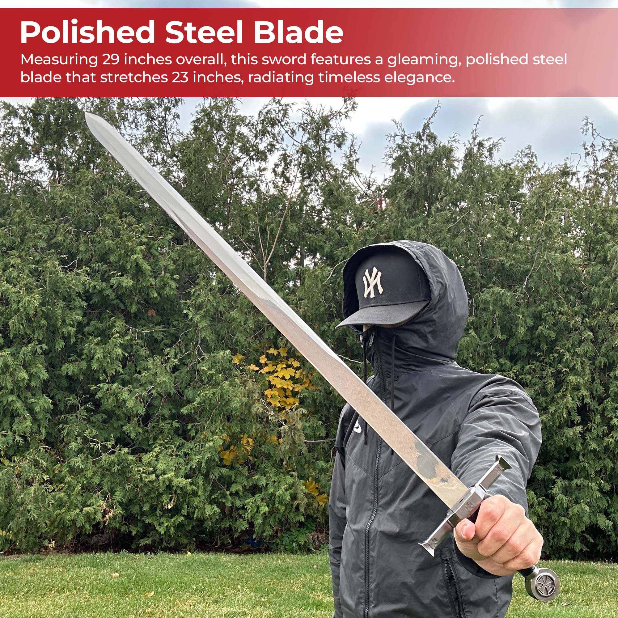Knights Legacy Crusader Short Sword Swords - Tophatter Daily Deals