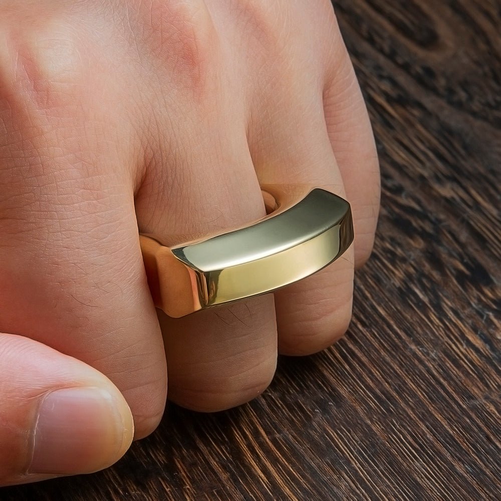 Knuckle Duster Ring Brass Knuckles - Tophatter Daily Deals