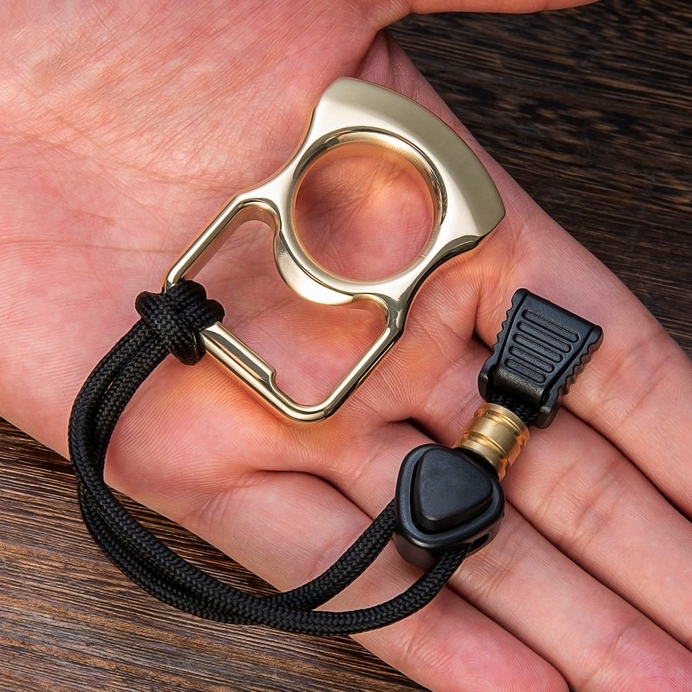 Knuckle Duster Ring Brass Knuckles - Tophatter Daily Deals