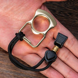 Knuckle Duster Ring Brass Knuckles - Tophatter Daily Deals