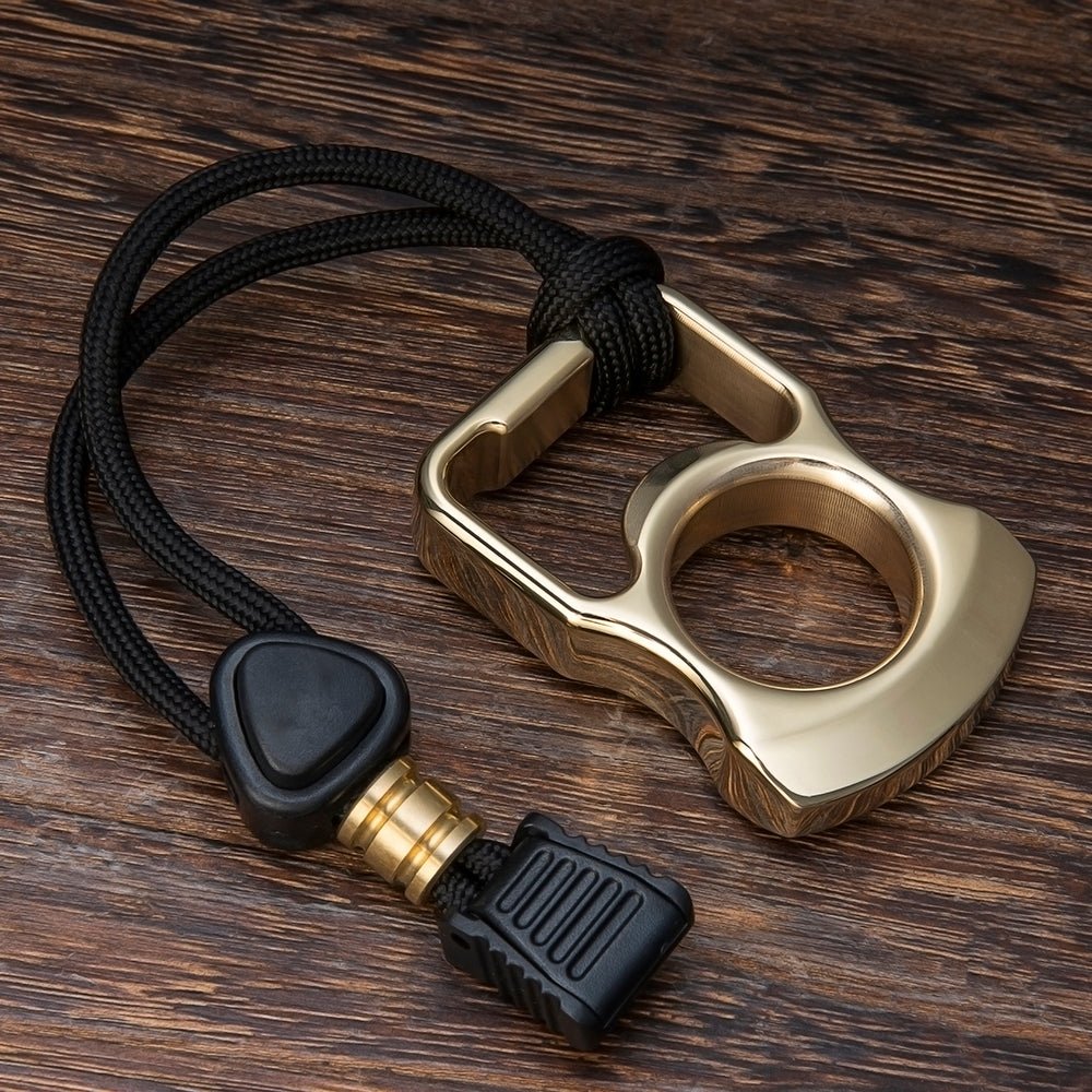 Knuckle Duster Ring Brass Knuckles - Tophatter Daily Deals