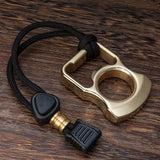 Knuckle Duster Ring Brass Knuckles - Tophatter Daily Deals