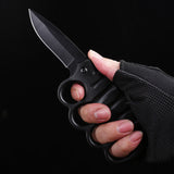 Knuckle Folding Knife Camping Tactical Pocket Knives - Tophatter Daily Deals