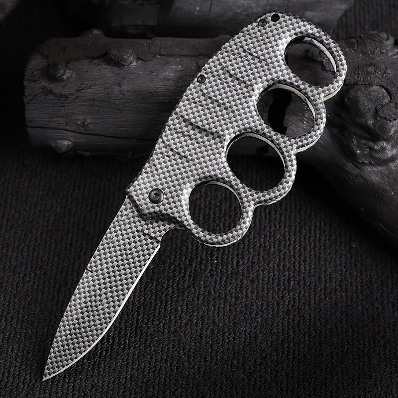 Knuckle Folding Knife Camping Tactical Pocket Knives No.2 - Tophatter Daily Deals