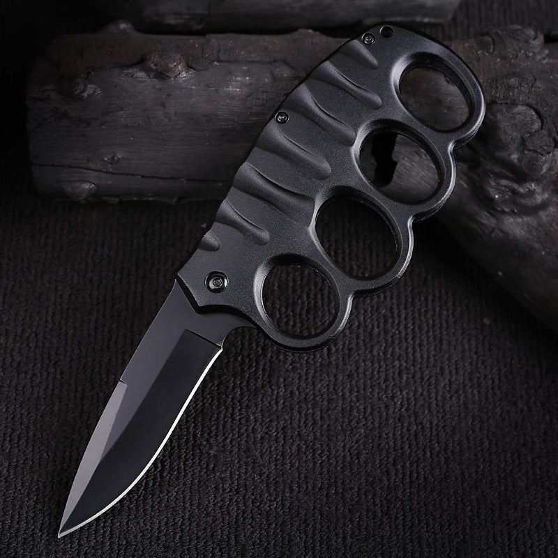 Knuckle Folding Knife Camping Tactical Pocket Knives No.1 - Tophatter Daily Deals