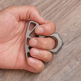 2025 Summer Stonewash Stainless Steel Knuckledusters Brass Knuckles - Tophatter Daily Deals