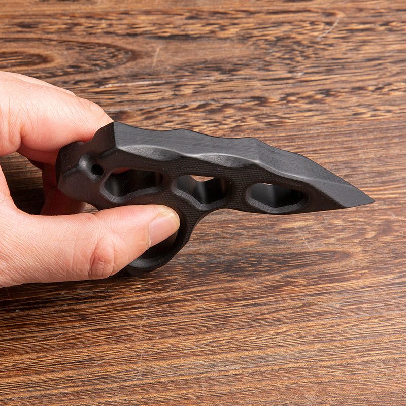 G10 Glass Fiber No Metal Knuckles For Self Defense Brass Knuckles - Tophatter Daily Deals