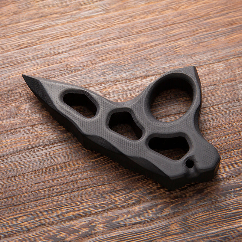 G10 Glass Fiber No Metal Knuckles For Self Defense Brass Knuckles - Tophatter Daily Deals