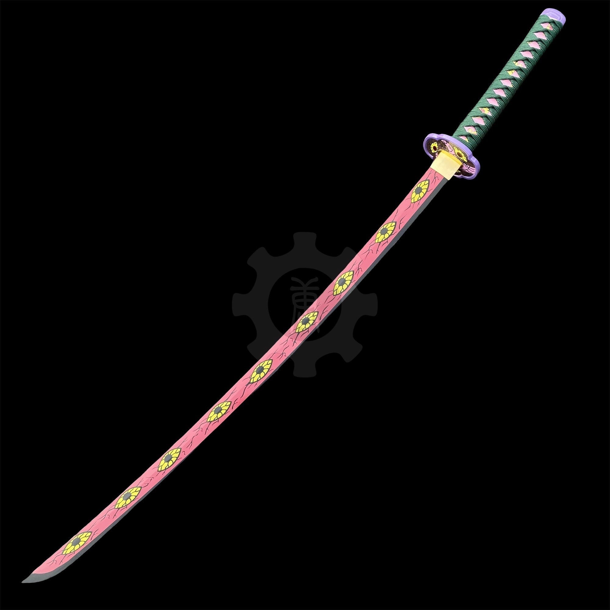 Kokushibo Katana Nichirin Sword 1045 Carbon Steel Version - Tophatter Daily Deals