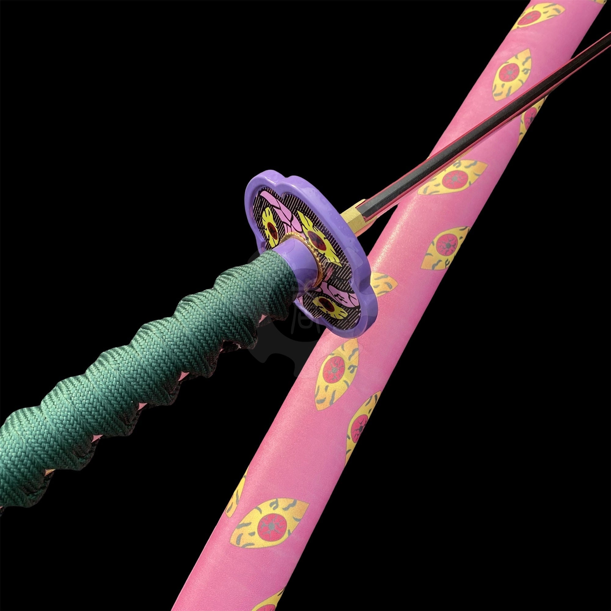 Kokushibo Katana Nichirin Sword 1045 Carbon Steel Version - Tophatter Daily Deals