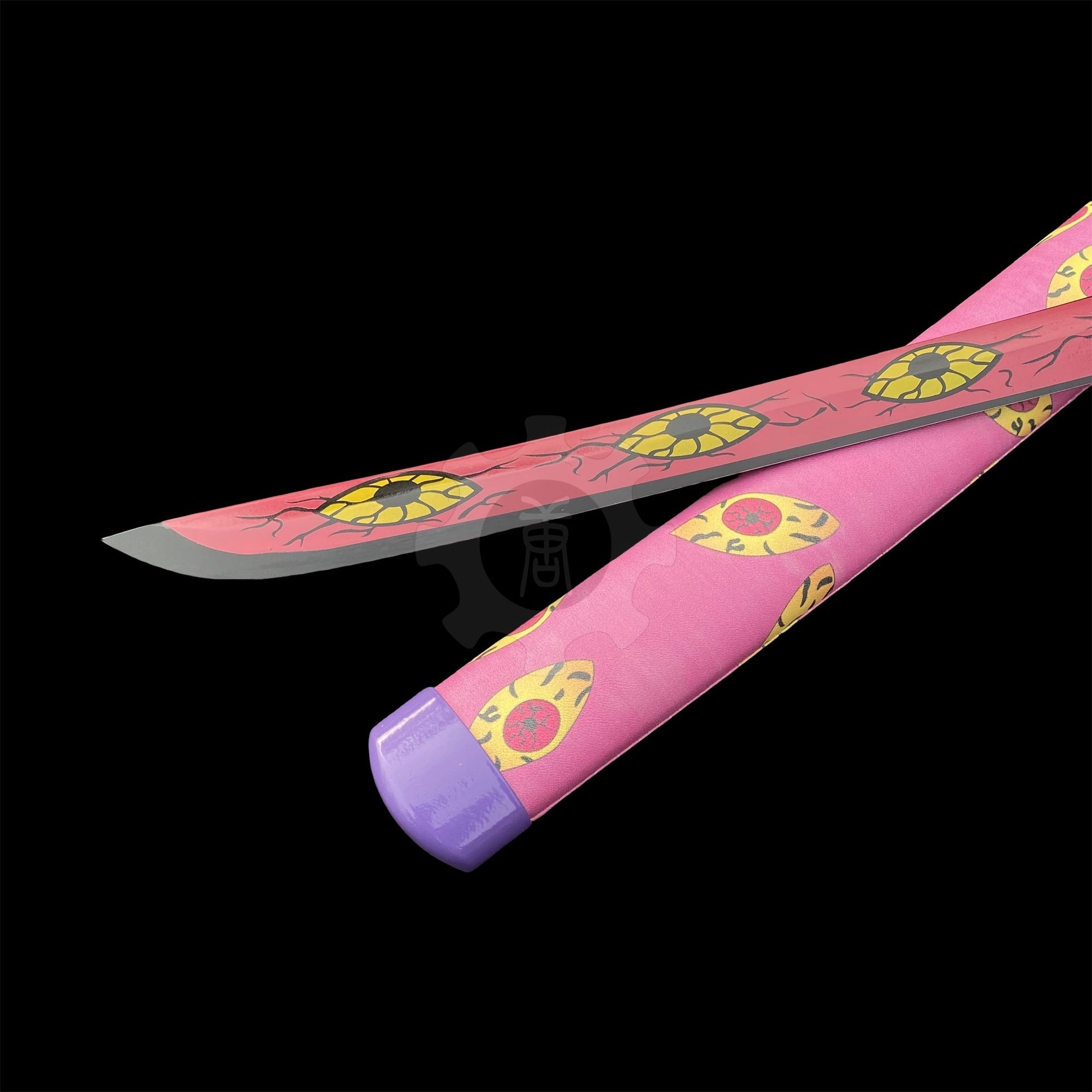 Kokushibo Katana Nichirin Sword 1045 Carbon Steel Version - Tophatter Daily Deals