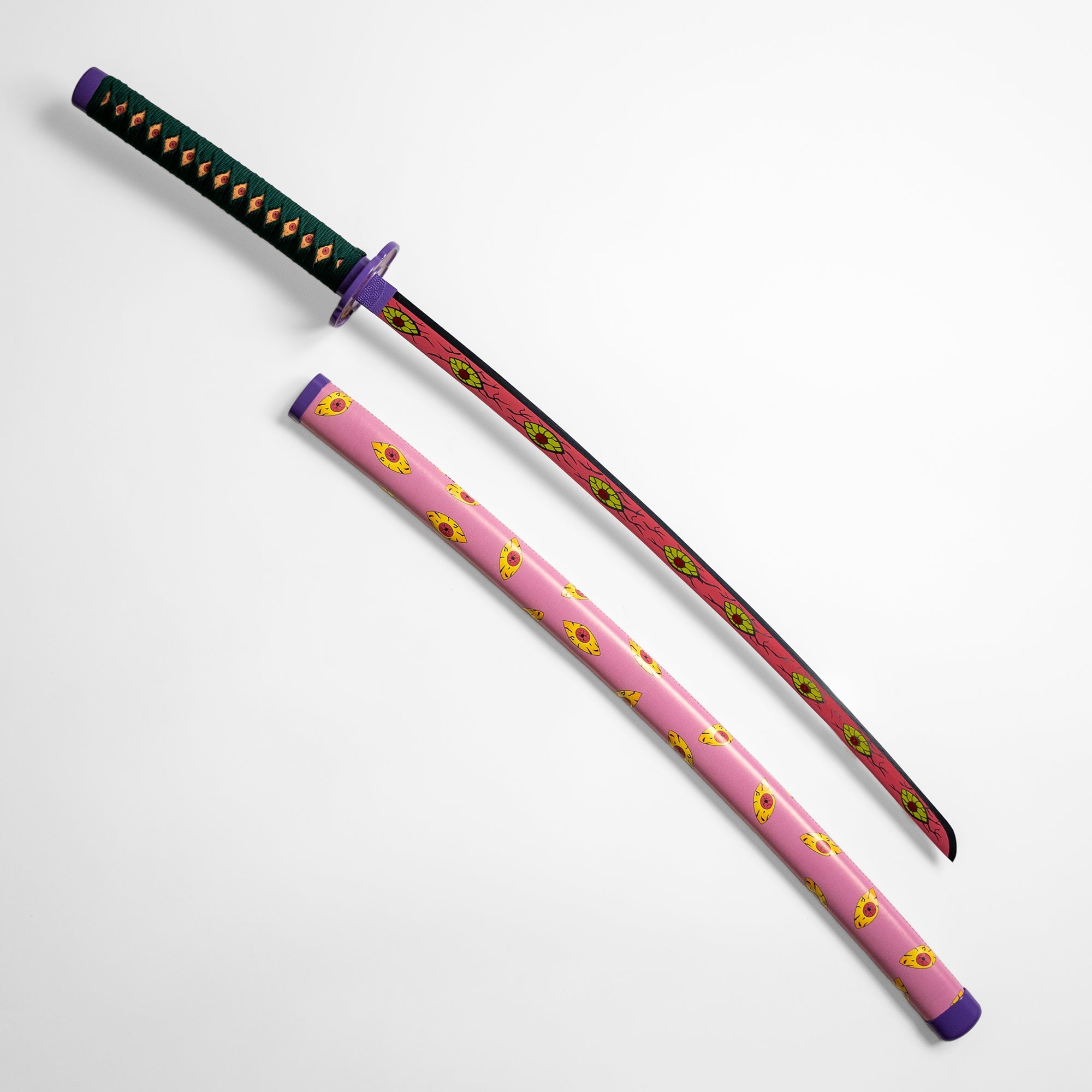 Kokushibo's "Kyokokukamusari" Flesh Katana Anime Sword - Tophatter Daily Deals