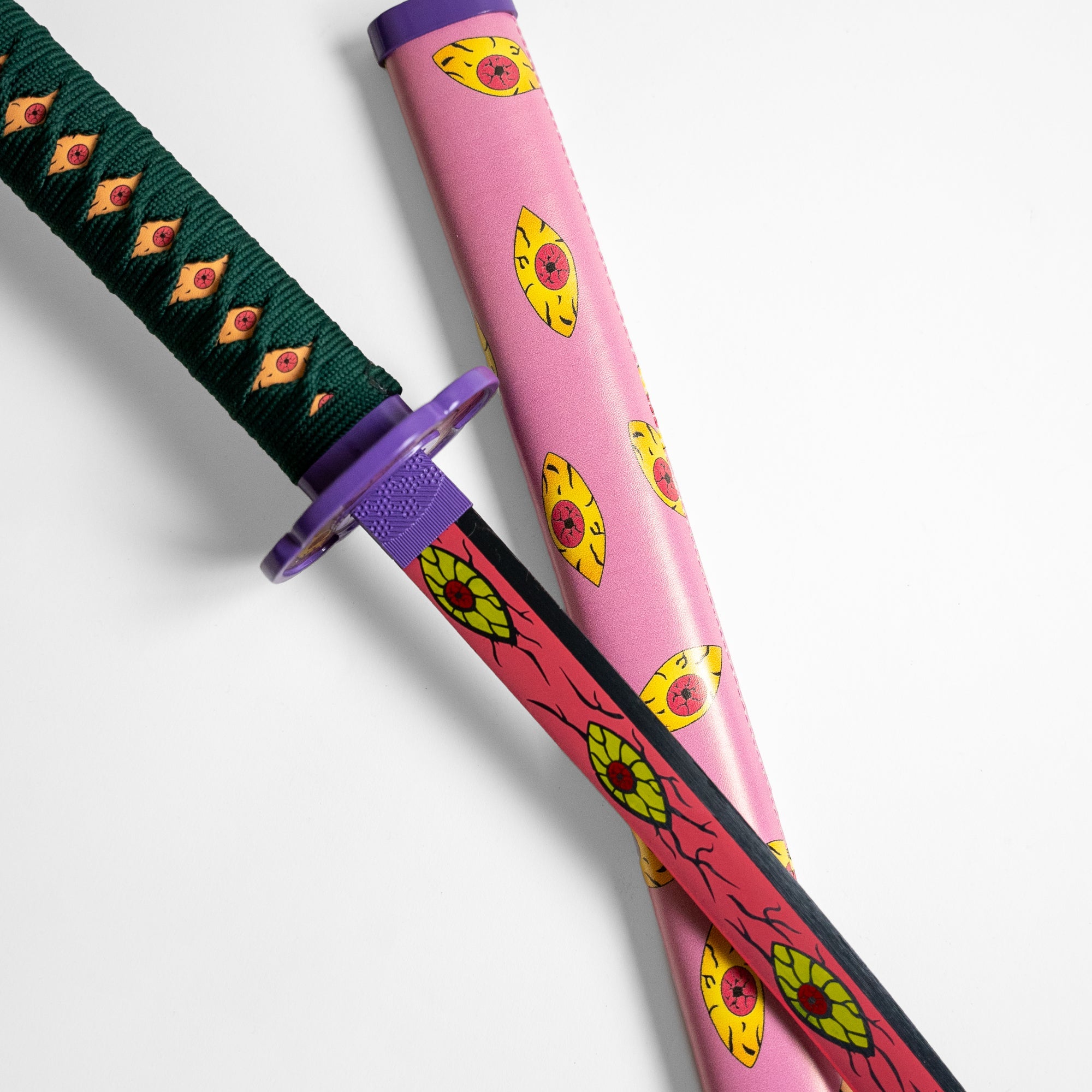 Kokushibo's "Kyokokukamusari" Flesh Katana Anime Sword - Tophatter Daily Deals